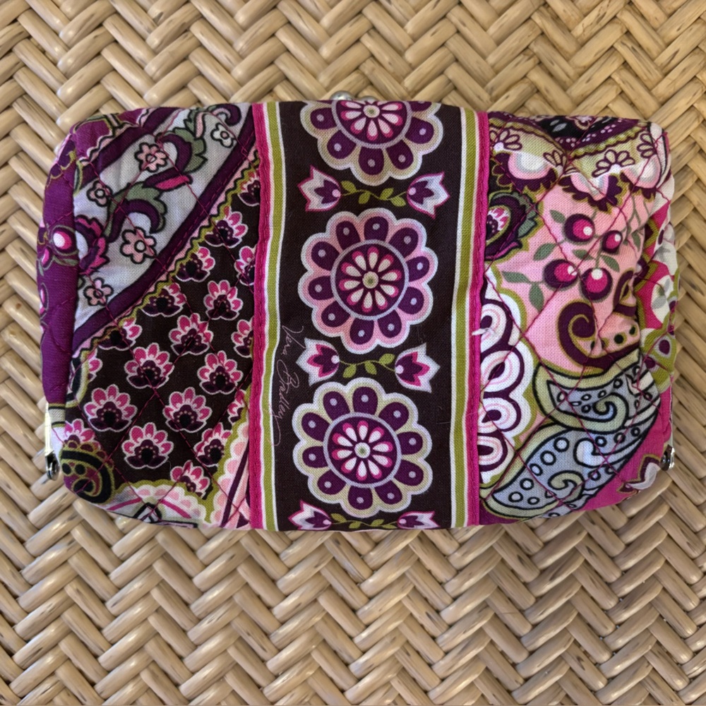 Vera Bradley Pink Brown Paisley bag - Picture 10 of 10